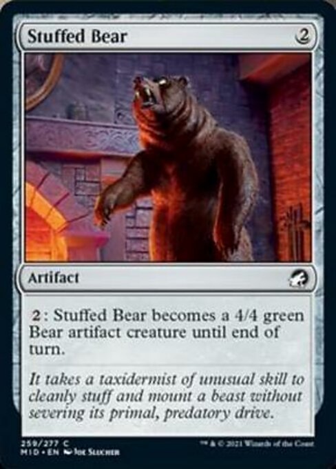 MID 259 Stuffed Bear C