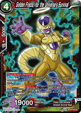 BT16-010 Golden Frieza, for the Universe's Survival UC