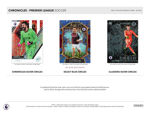 2020-21 Panini Chronicles Soccer H2 Hobby Box - 皇巢卡店 Beehive Trading Card Shop