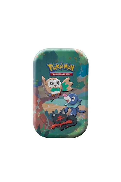Pokemon TCG 美版 25th Anniversary Celebrations Mini Tins Box - 阿羅拉御三家