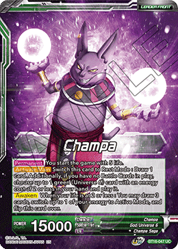 [Holo] BT16-047 Champa UC