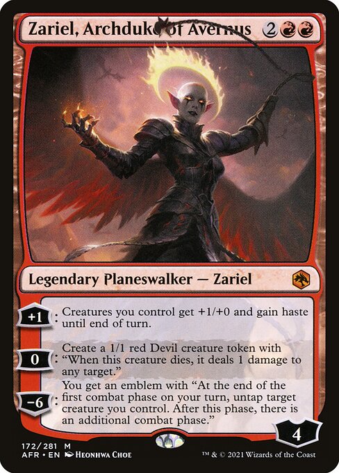AFR 172 Zariel, Archduke of Avernus M