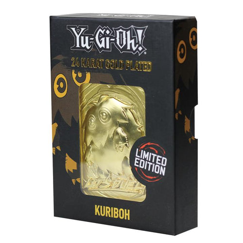 Yu-Gi-Oh! Kuriboh 24K Gold Plated Limited Edition Collectible 