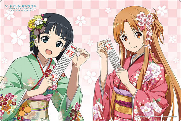 (預訂)武士道 Rubber Playmat Vol.793『明日奈＆直葉』着物ver. - 皇巢卡店 Beehive Trading Card Shop