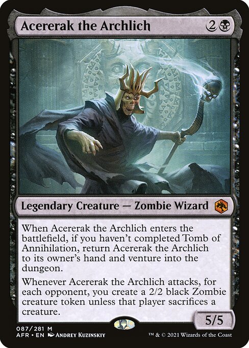 AFR 087 Acererak the Archlich M