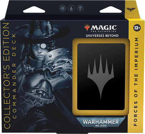 MTG Universes Beyond: Warhammer 40,000 (40K) Commander Deck Collector's Edition - Forces of the Imperium