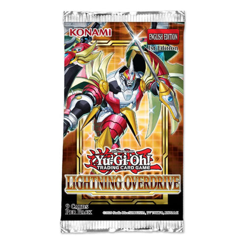 Yu-Gi-Oh! TCG Booster Pack LIVO "Lightning Overdrive" - ​​1st. Edition 