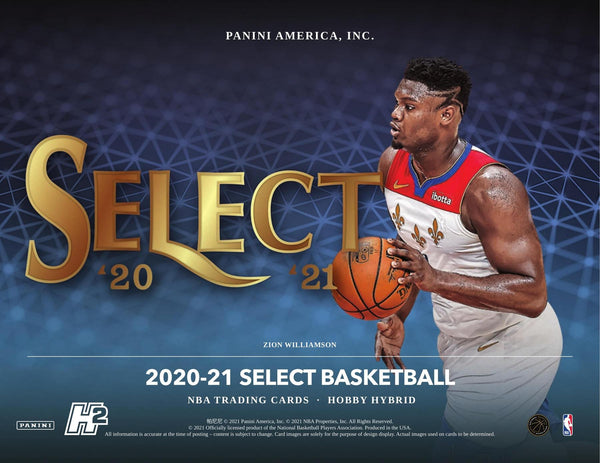 2021 Panini Select Basketball H2 Hobby Hybrid Box - 皇巢卡店 Beehive Trading Card Shop