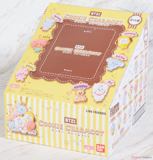 Bandai BT21 Cookie Charm (1 box - 14 packs) 