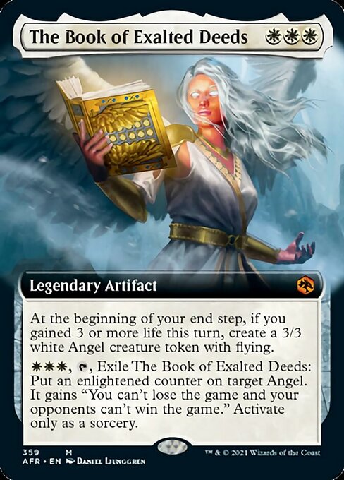 AFR 359 The Book of Exalted Deeds (Extended Art) M