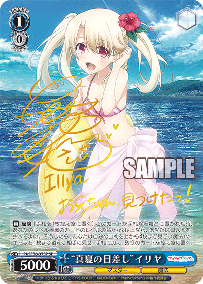 PI/SE36-37SP "Manatsu no Hizashi" イリヤSP