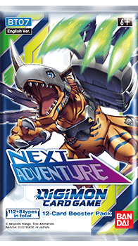 【BT07】數碼暴龍TCG 美版 NEXT ADVENTURE