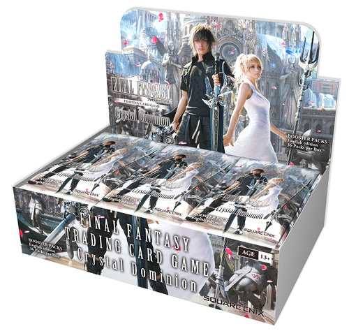 Final Fantasy TCG Opus XV Crystal Dominion Booster Box (36 Packs) - EN