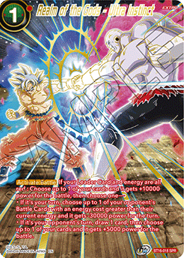 BT16-018 Realm of the Gods - Ultra Instinct SPR
