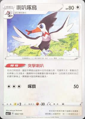 SCA 090/135 喇叭啄鳥