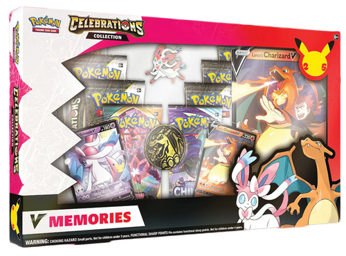 Pokemon TCG 美版 Sword & Shield 25th Anniversary Celebrations V Memories Special Collection Box