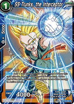 [Holo] BT16-032 SS Trunks, the Interceptor R