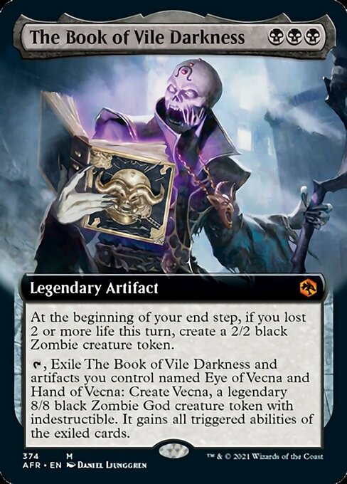 AFR 374 The Book of Vile Darkness (Extended Art) M