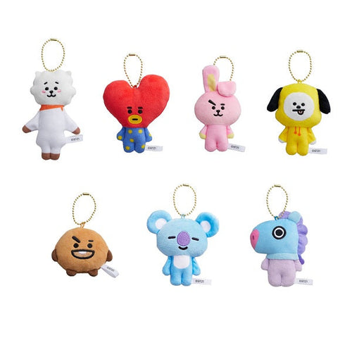BT21 Fuwa Fuwa Mascot★ (1 box - 10 pieces)