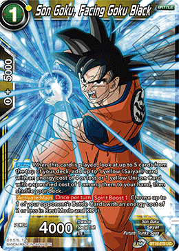 BT16-076 Son Goku, Facing Goku Black UC