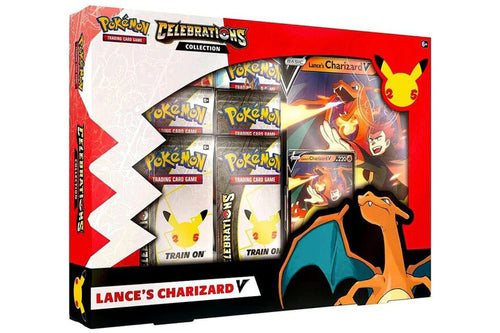 Pokemon TCG 美版 25th Anniversary Celebrations Lance's Charizard V & Dark Sylveon V Boxes - Lance's Charizard V (噴火龍V)