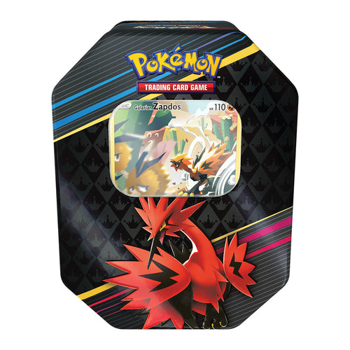Pokemon TCG 美版 Crown Zenith Collection Tin Zapdos Moltres Articuno - Zapdos