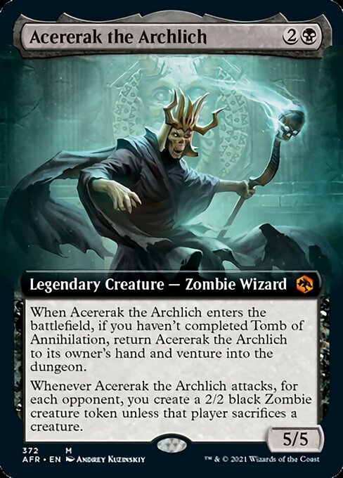 AFR 372 Acererak the Archlich (Extended Art) M