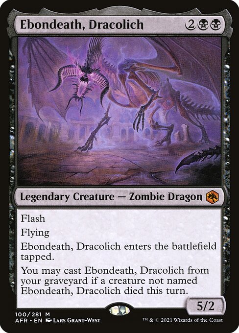 AFR 100 Ebondeath, Dracolich M