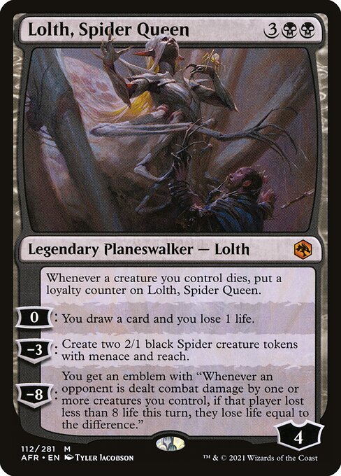 AFR 112 Lolth, Spider Queen M