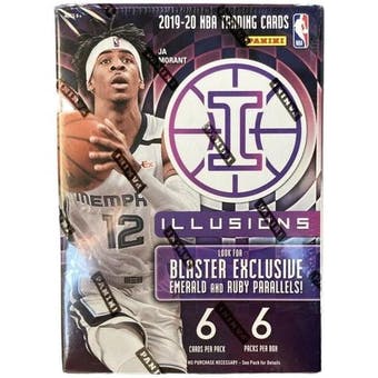 2019-20 Panini Illusions Basketball 6-Pack Blaster Box - 皇巢卡店 Beehive Trading Card Shop