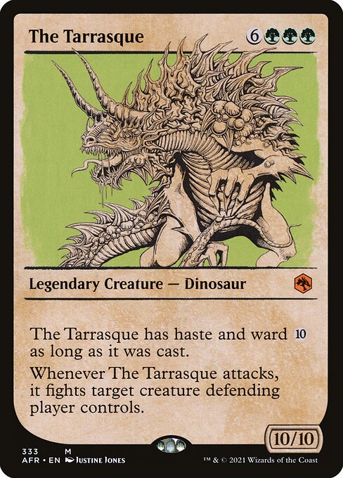 AFR 333 The Tarrasque (Showcase) M