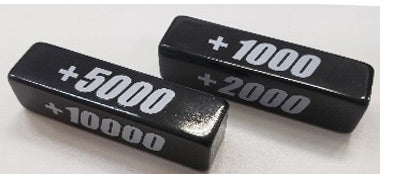 【黑底/白字】Power Counter パワーカウンター – 2個