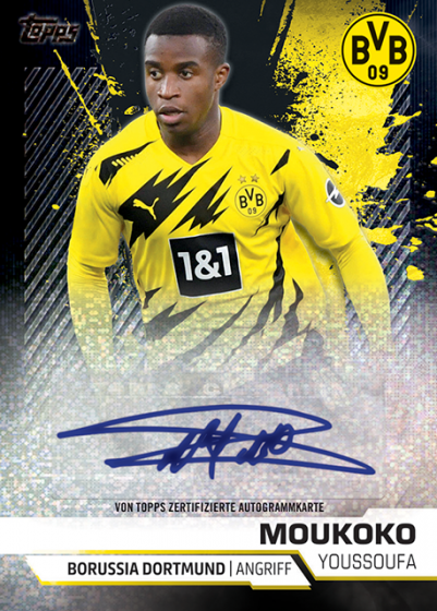 2020-2021 Topps BVB Team Set