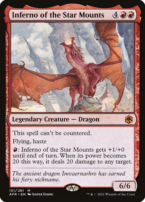 AFR 151 Inferno of the Star Mounts M
