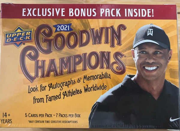 2021 Goodwin Champions Blaster Box Upper Deck BOX - 皇巢卡店 Beehive Trading Card Shop