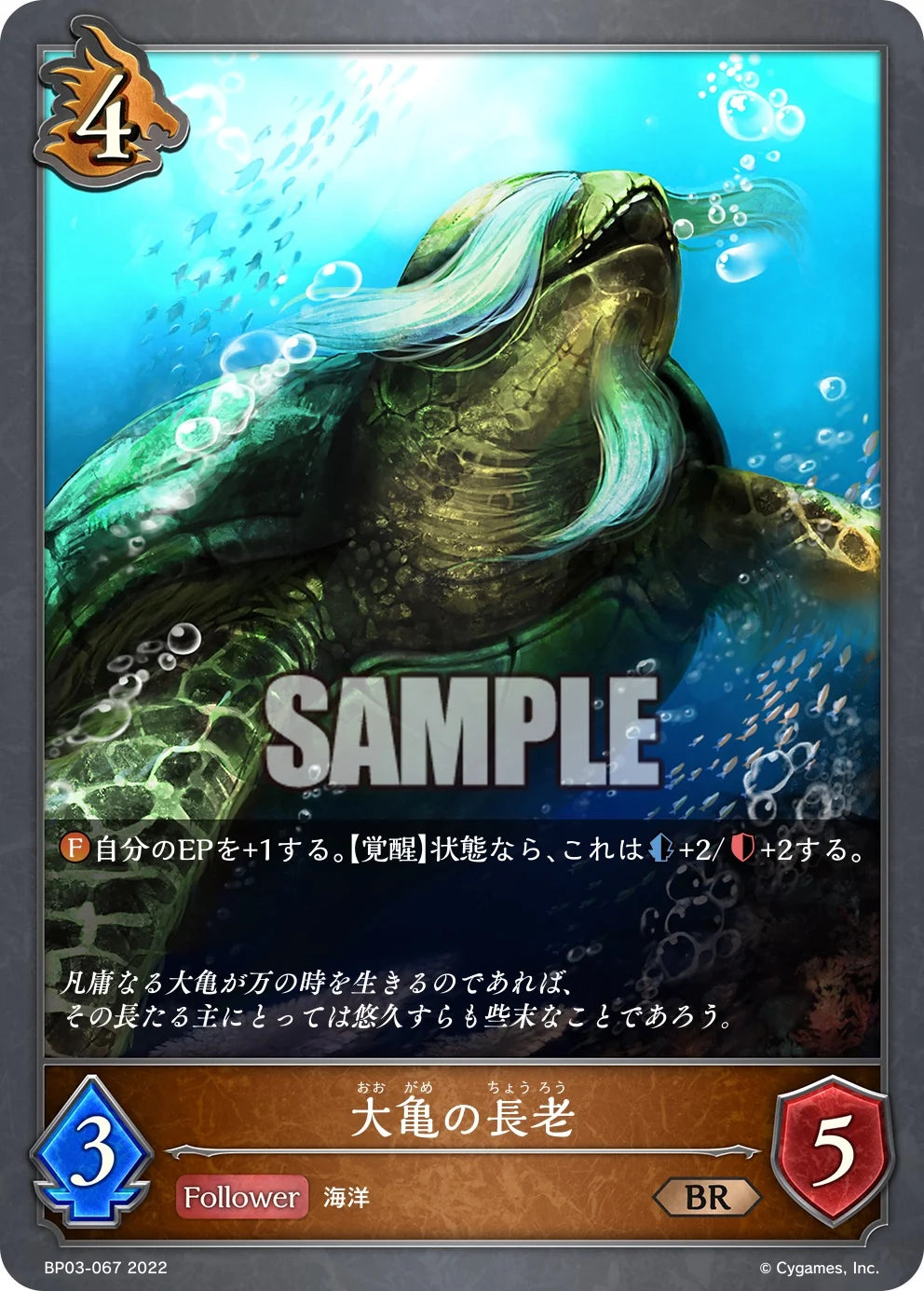 BP03-067 大亀の長老 BR