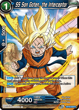 [Holo] BT16-028 SS Son Goten, the Interceptor R