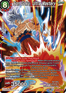 BT16-005 Son Goku, Ultra Mastery SR