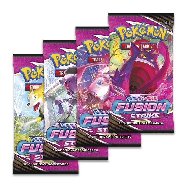 【新品】ポケモンカード Fusion Strike 8パック 英語版 Pokémon TCG English - Fusion Strike - Sword & Shield